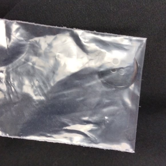 Liz Claiborne Petite Black Mid Rise Flat Front Straight Leg Career Trouser Pant - Picture 11 of 15